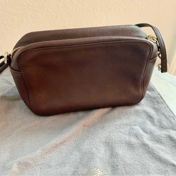 🦁 Mulberry x Cara Delevingne Mini Bag in Oxblood with Lion & Heart Rivets - Picture 8 of 17